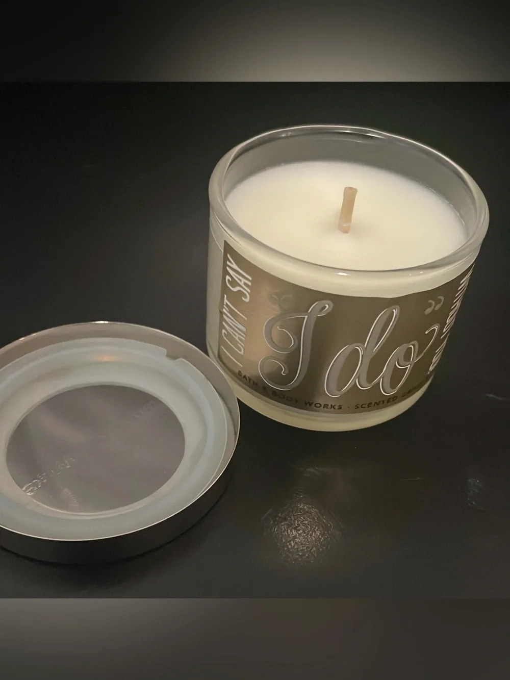 Bath & Body Works I Can’t Say “I Do” Without You Mini Candle
